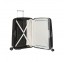 Vidutinis plastikinis lagaminas Samsonite S-Cure V Juodas
