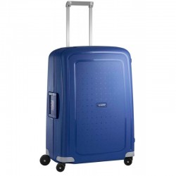 Vidējais koferis Samsonite S-Cure V zils Dark Blue