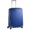 Vidutinis plastikinis lagaminas Samsonite S-Cure V Mėlynas (Dark Blue)
