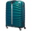 Vidutinis plastikinis lagaminas Samsonite Lite-Shock V Mėlynas (Petrol Blue)