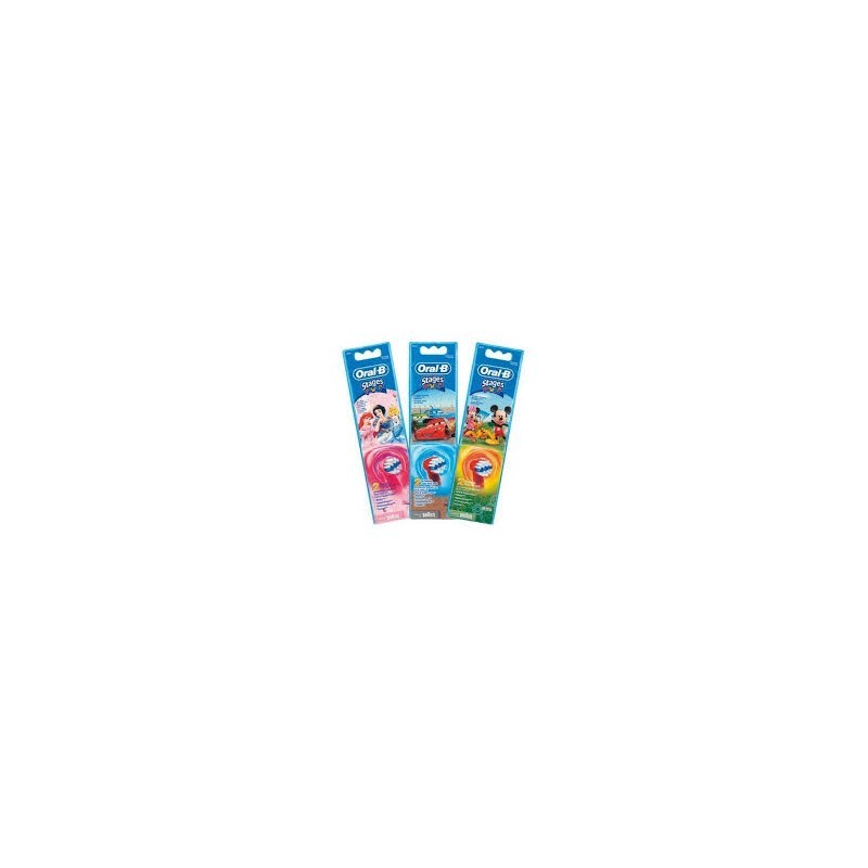 OralB Bērnu ElZobu Birstes Uzgali Bērnu EB10-2 Braun Oral-B