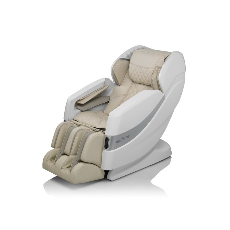 Medisana MS 1000 Deluxe masāžas krēsls - atzveltnes krēsls balts
