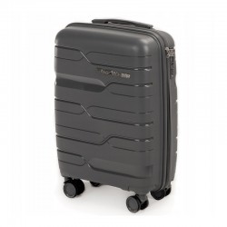 Rokas bagāža koferis Wings PP08 pelēks