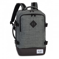 40x20x25 Ryanair standart Mugursoma Best Way 40290 tumši pelēks