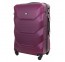 Didelis plastikinis lagaminas Gravitt 950a-D Tamsiai raudonas