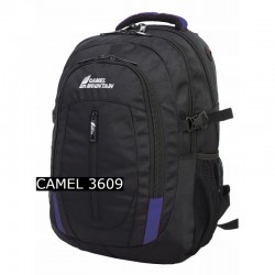 Mugursoma 15,6 Camel Mountain 3609 black-blue