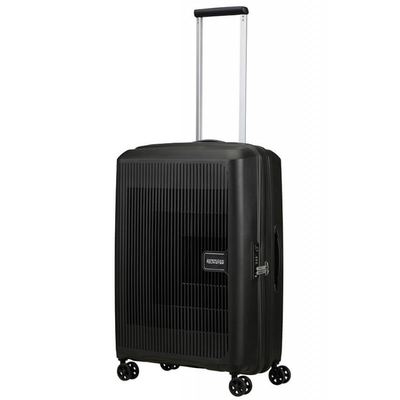 Vidējais koferis American Tourister Aerostep V melns