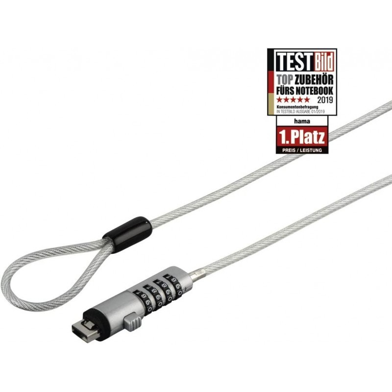 HAMA slēdzis portatīvajam datoram USB lock Laptop Notebook