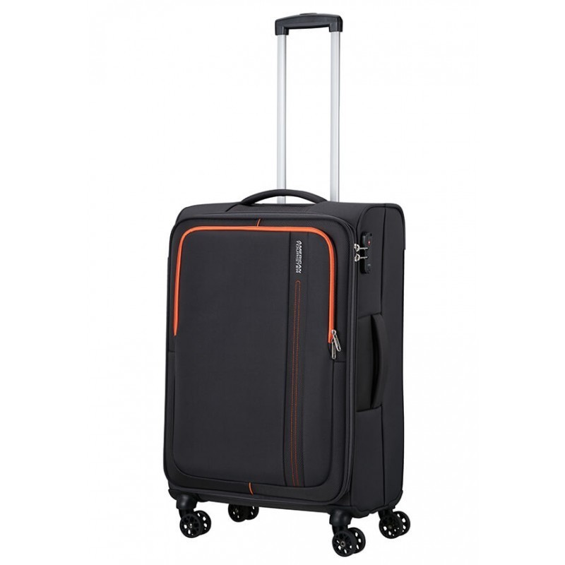 Vidējais koferis American Tourister Sea Seeker V grey Charcoal Grey