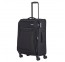 Vidutinis medžiaginis lagaminas Travelite Chios V Juodas