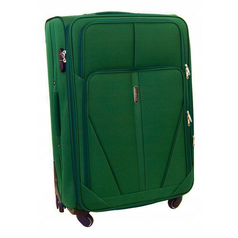 Vidējais koferis Gravitt 1702-V Green 