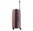 Vidutinis plastikinis lagaminas Travelite Air Base V Šviesiai rožinis