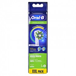 4gb Oral B Cross Action CleanMaximizer Braun - maināmās zobu sukas apaļas galvas ORAL-B