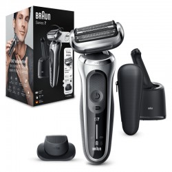 BRAUN 71-S7200CC Bārdas Skuveklis (WET AND DRY SERIES 7 360° FLEX, AUTOSENCE) futrālis skuvekam