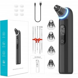 Vakuuma melngalvju pūtītes sejas tīrīšanas mašīna Blackhead Acne Facial