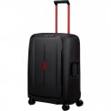Vidējais koferis Samsonite Essens V Charcoal Red
