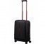Mažas plastikinis lagaminas Samsonite Essens M Juodas (Charcoal Red)