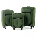 Vidējais koferis RGL S-010 V green-black