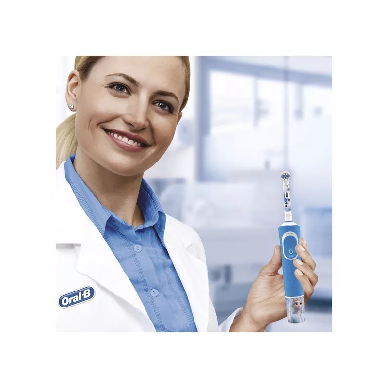 4 Oral-B bērnu birstes galviņas Frozen II ar Elsa un Anna der visām OralB suku galviņām