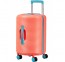 Mažas lagaminas American Tourister Rollio M Oranžinis (Coral-Blue)