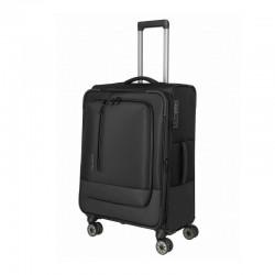 Vidējais koferis Travelite Crosslite 5 V melns