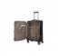 Vidutinis medžiaginis lagaminas Travelite Crosslite 5.0 V Juodas