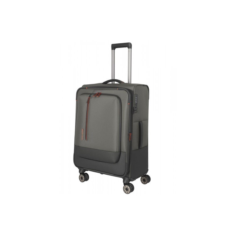 Vidējais koferis Travelite Crosslite 5 V Dark Olive