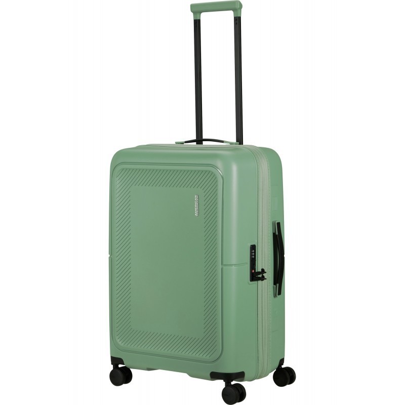 Vidējais koferis American Tourister Dashpop V Iceberg Green