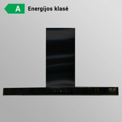 Tecnowind LENS 60 BLACK A CLASS Black Nosūcējs ar tālvadības pulti