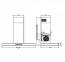 Tecnowind LENS 90 BLACK A CLASS Black silver Nosūcējs ar tālvadības pulti