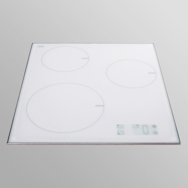 Allenzi PI45w 3 sildvirsmas 45cm white induktīvs Plīts virsma