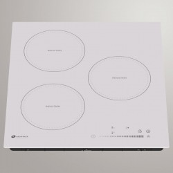 Allenzi PI40w 3 sildvirsmas 45cm white induktīvs Plīts virsma