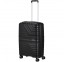 Vidutinis lagaminas American Tourister FlyTwist V juodas (Shadow Black)
