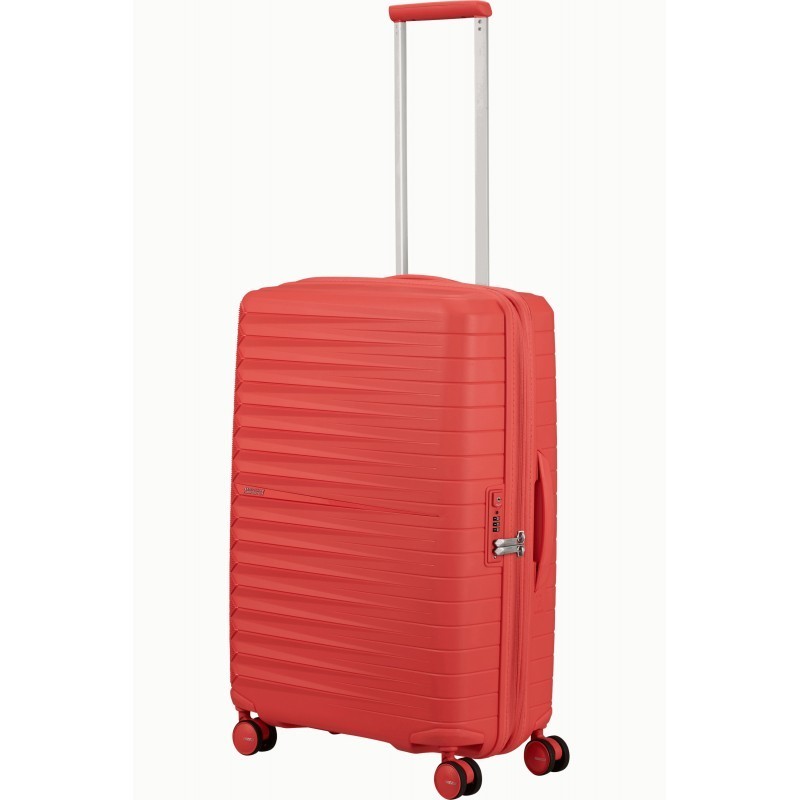 Vidējais koferis American Tourister FastForward V Sunset Coral