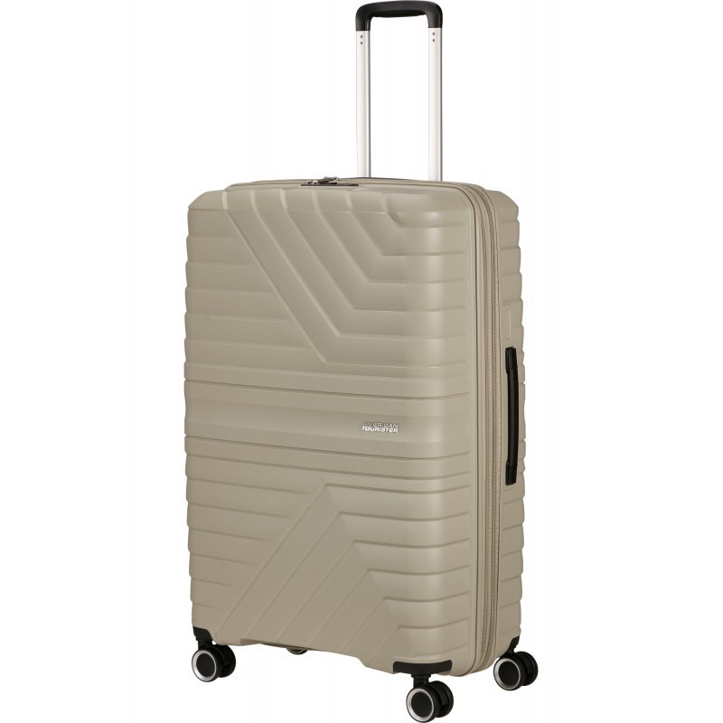 Liels koferis American Tourister FlyTwist D Sandstone