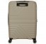 Vidutinis lagaminas American Tourister FlyTwist V Pilkas (Sandstone)