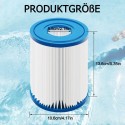 Baseina filtrs BestWay baseiniem, izmērs 10,6 cm - Best Way baseina filtri