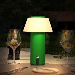 Bezvadu uzlādējama lampa Sēne - lampa, kas piemērota guļamistabai vai terasei
