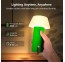 Bezvadu uzlādējama lampa Sēne - lampa, kas piemērota guļamistabai vai terasei