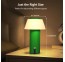 Bezvadu uzlādējama lampa Sēne - lampa, kas piemērota guļamistabai vai terasei