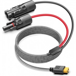 Adapteris Ecoflow pievienošanai saules elektrostacijām — Saules enerģijas avots XT60 Ecoflow