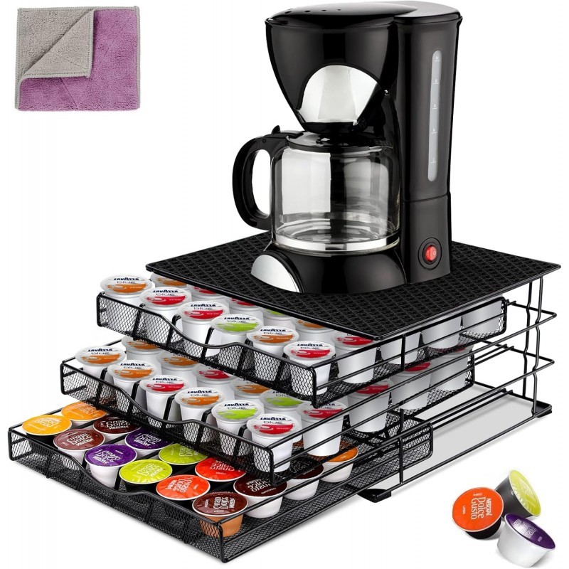 3 līmeņu kapsulu turētājs - kapsulu paplāte Dolce Gusto lielajām kapsulām