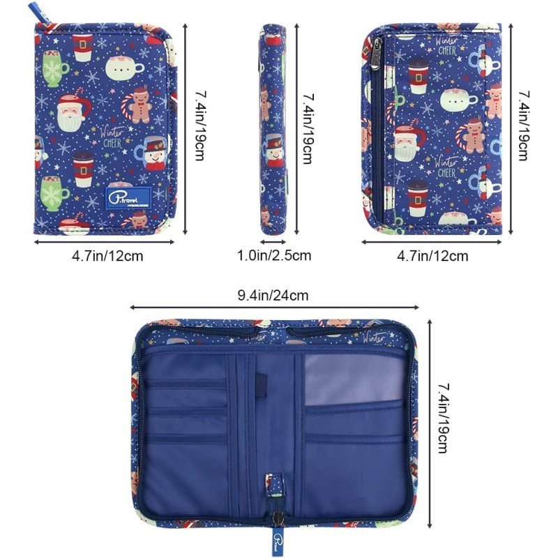Xmas Ceļojumu dokumentu maciņš - maks ceļojumam