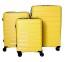 Didelis plastikinis lagaminas Gravitt PP03 exp D Geltonas