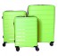 Mažas plastikinis lagaminas Gravitt PP03 exp M Žalias (Apple Green)