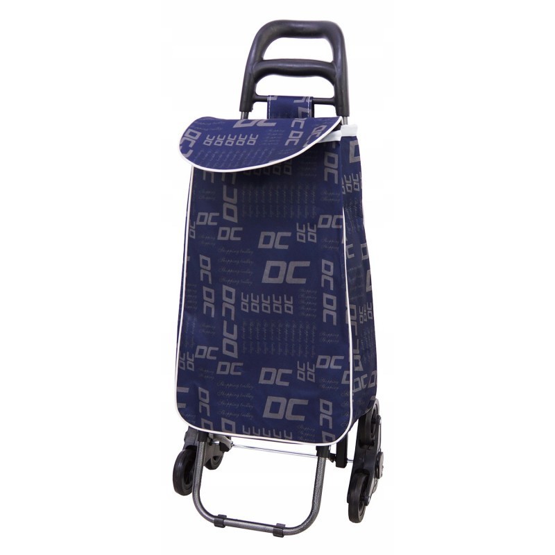 Iepirkumu ratiņi ar riteņiem mājām Gravitt G316LI Blue