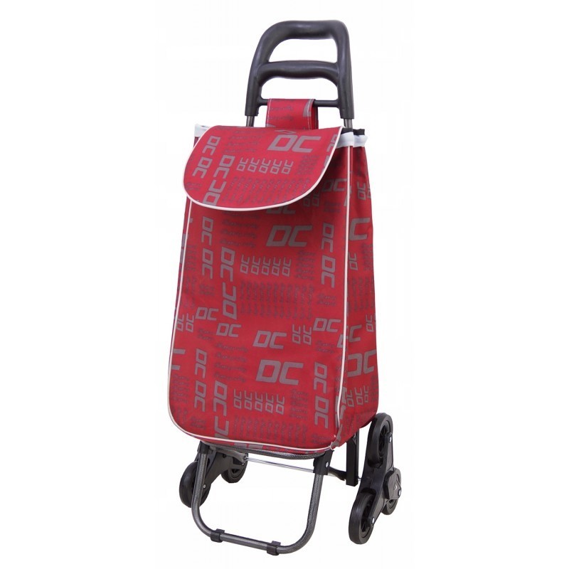 Iepirkumu ratiņi ar riteņiem mājām Gravitt G316LI dark Red