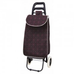 Iepirkumu ratiņi ar riteņiem mājām Gravitt G216PA Black-Red