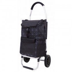 Iepirkumu ratiņi ar riteņiem mājām Gravitt A20 Black