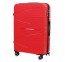 Vidutinis plastikinis lagaminas Gravitt PP08 V Raudonas
